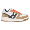 Lage Sneakers Braqeez Rocky Rebel - Beige Wit Blauw