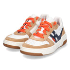 Lage Sneakers Braqeez Rocky Rebel - Beige Wit Blauw