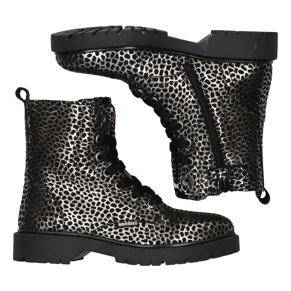 Veterboots Braqeez Bibi Boot - Grijs