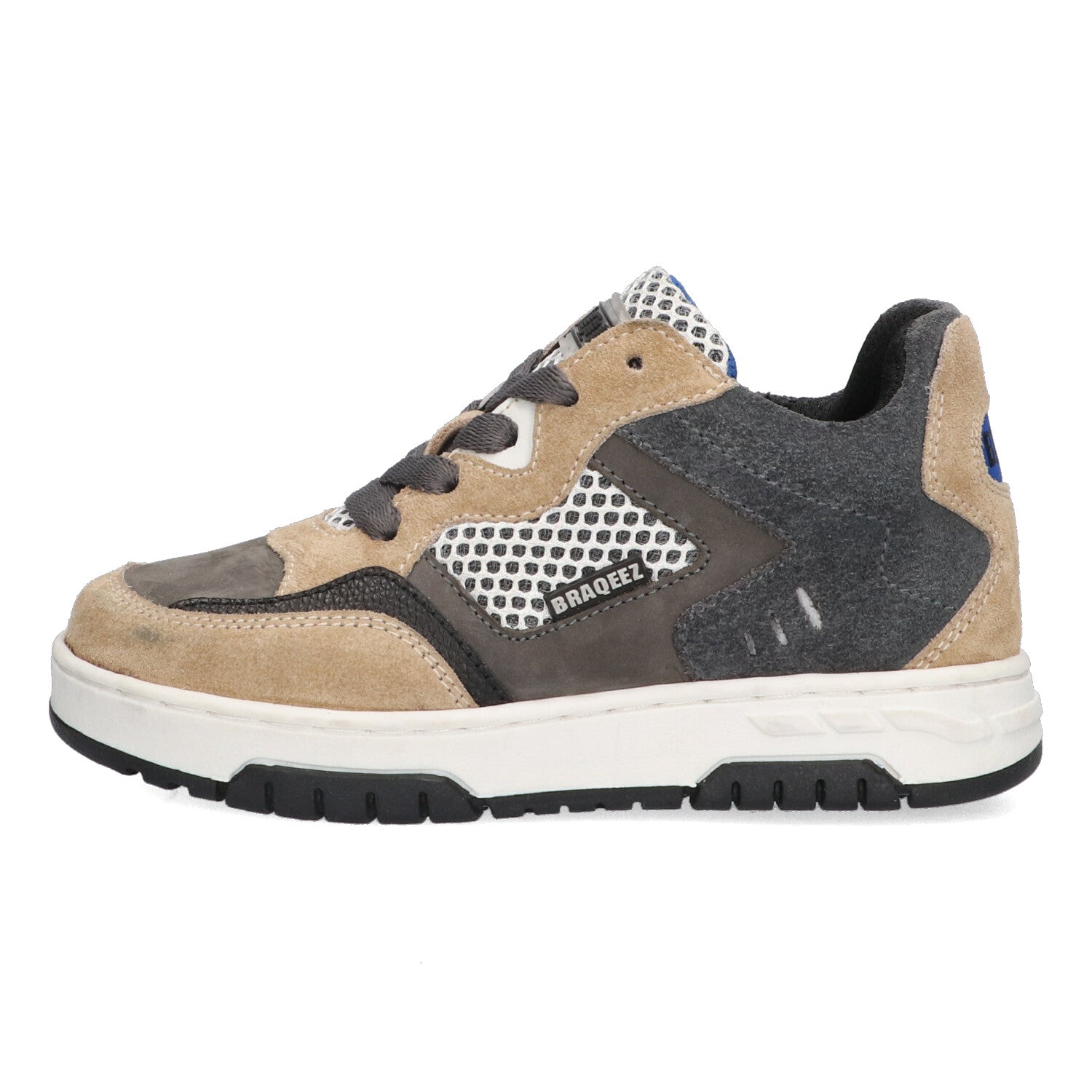 Lage Sneakers Braqeez Ciro Chicago - Grijs Beige