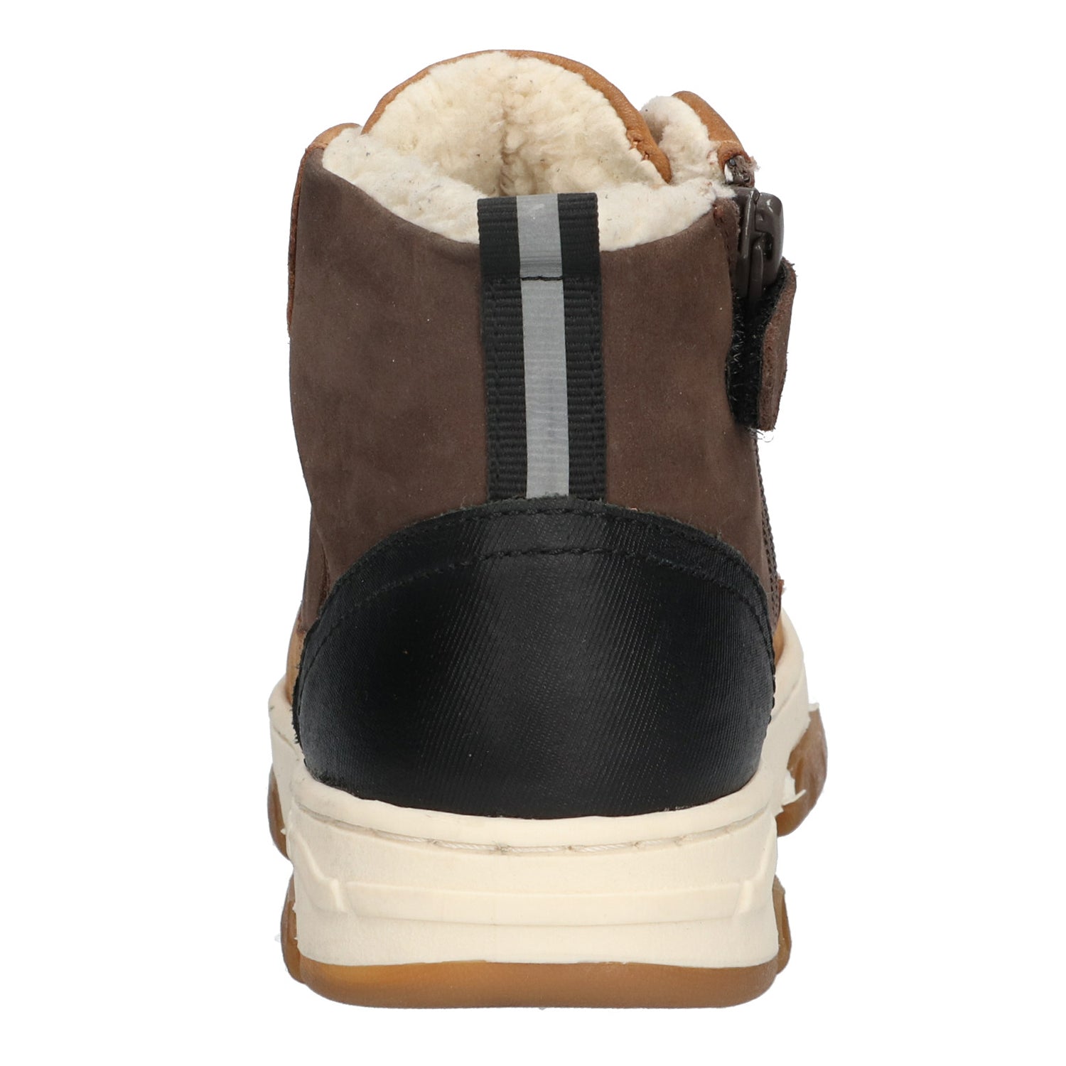 Hoge Sneakers Braqeez Chiel Chicago - Bruin