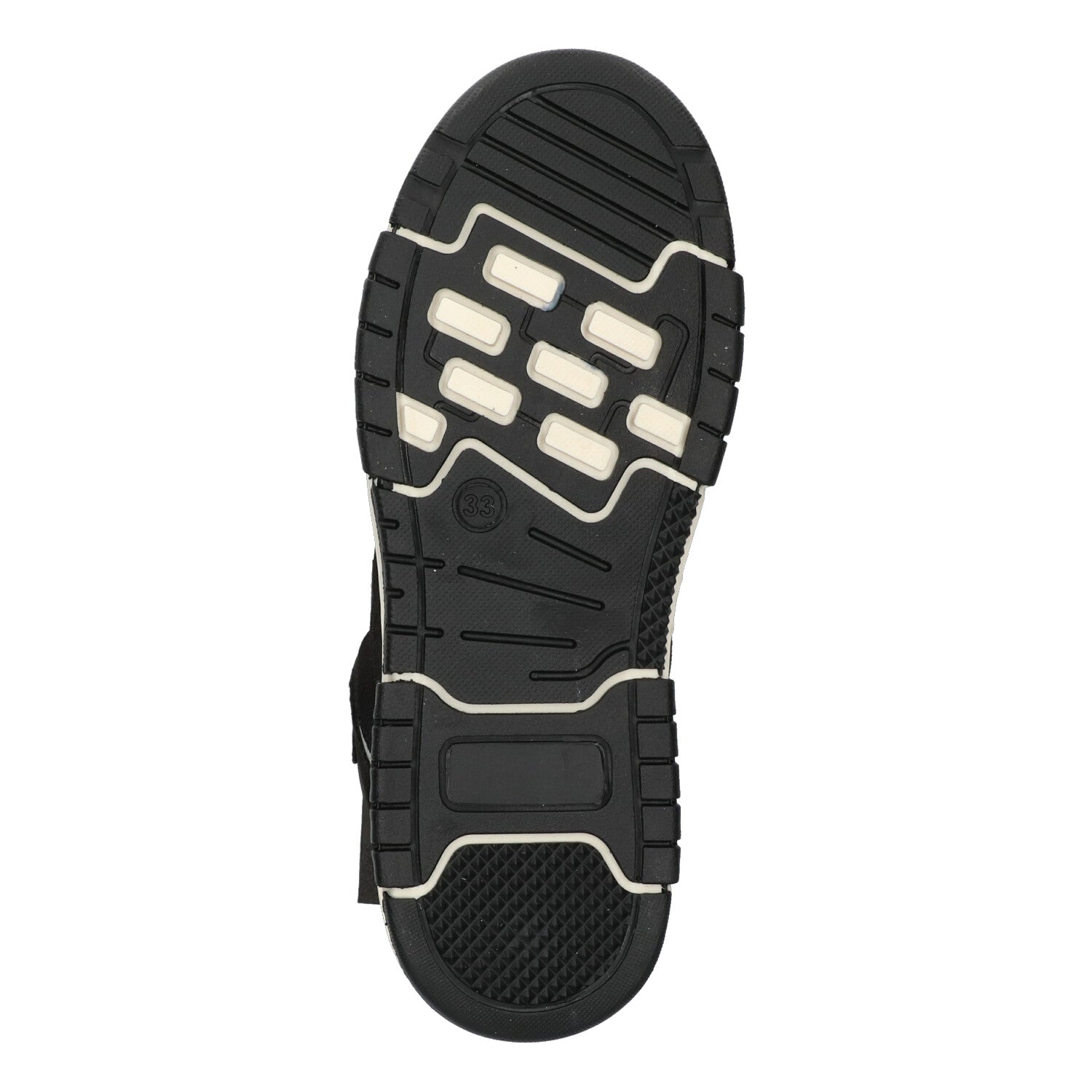 Hoge Sneakers Braqeez Chiel Chicago - Zwart