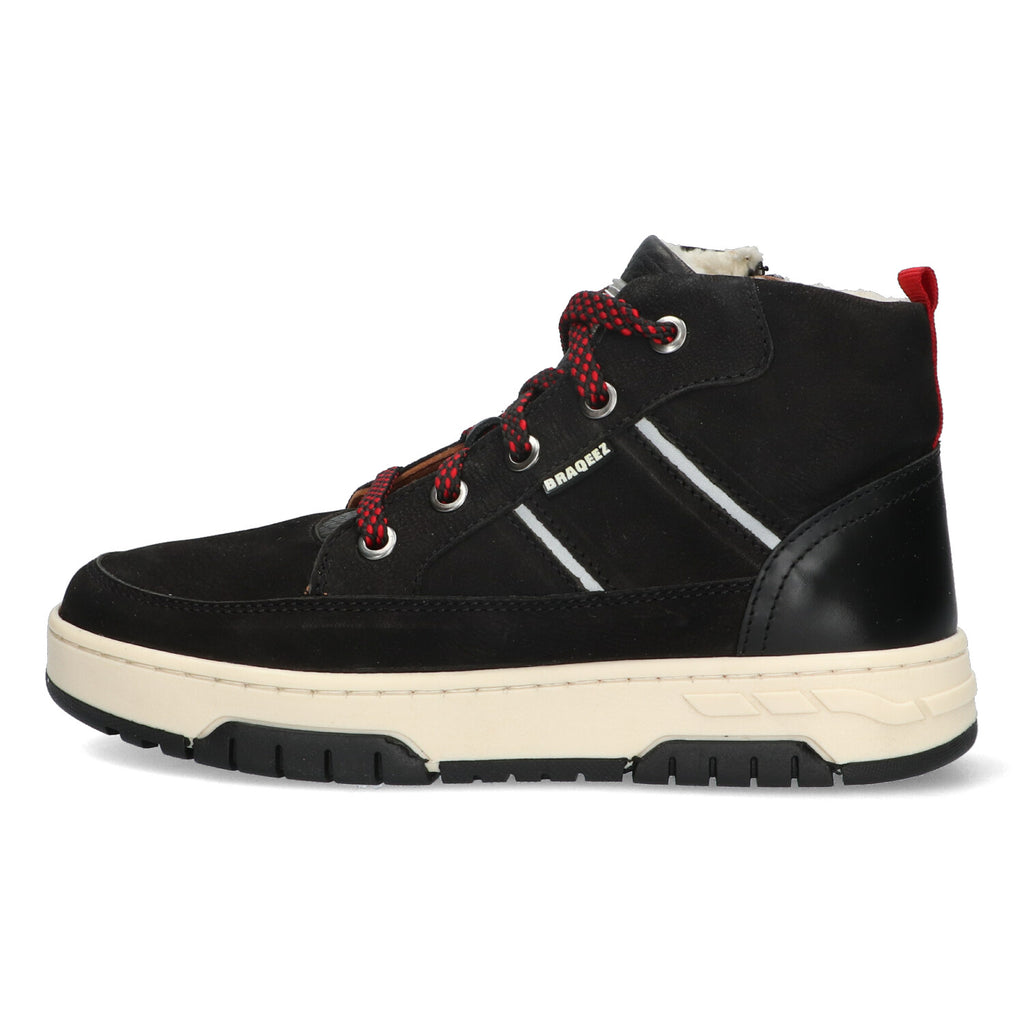 Hoge Sneakers Braqeez Chiel Chicago - Zwart