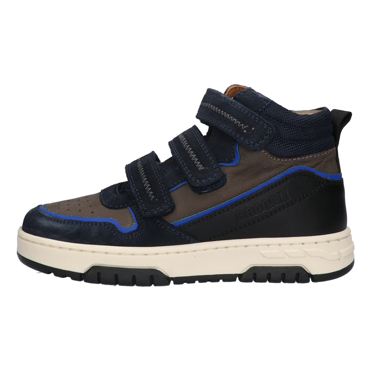 Hoge Sneakers Braqeez Cody Chicago - Blauw Grijs