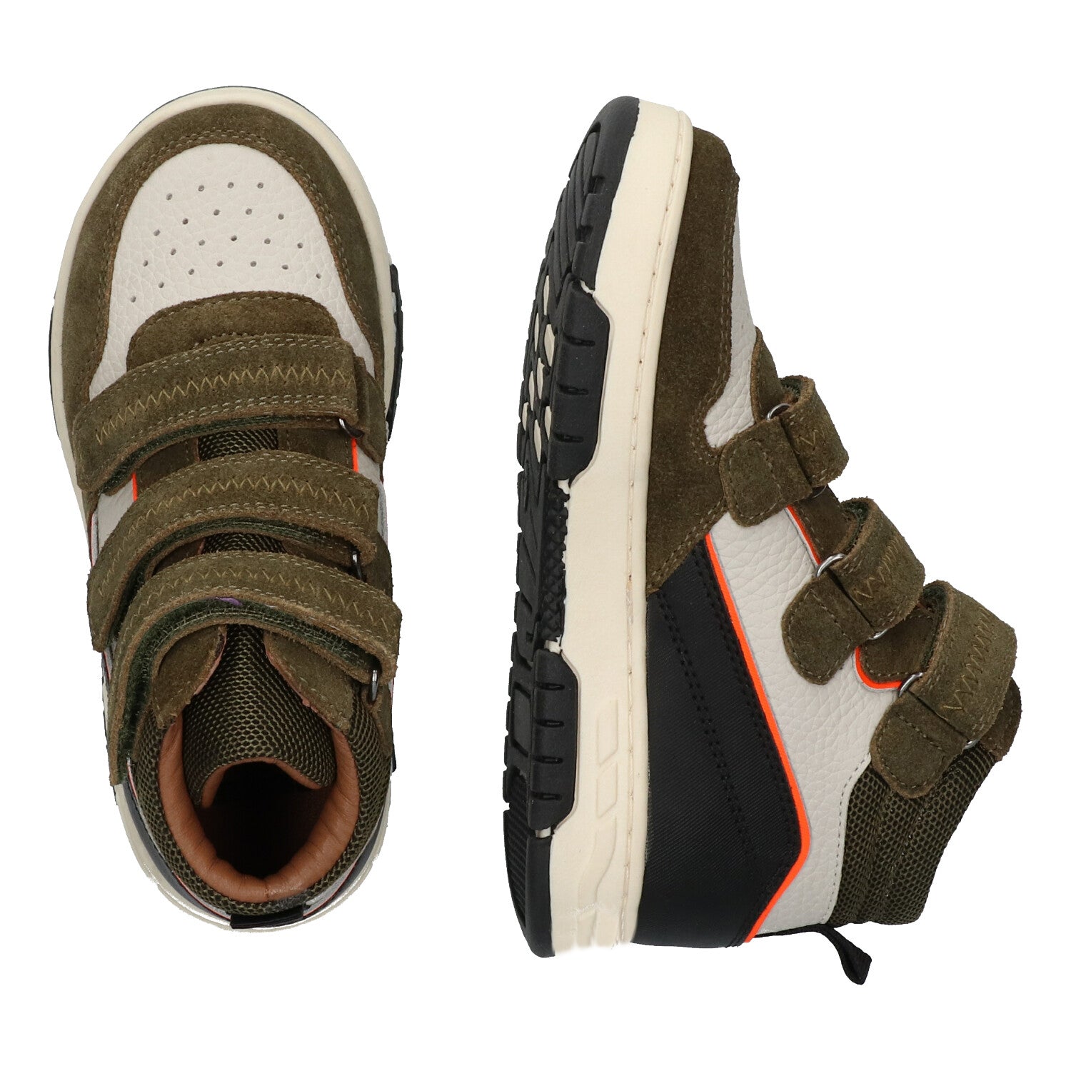 Hoge Sneakers Braqeez Cody Chicago - Groen Grijs