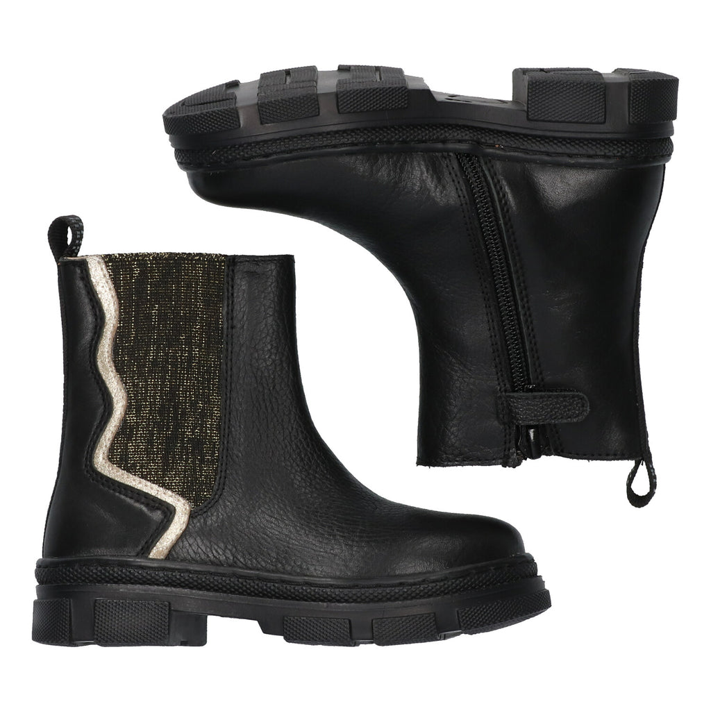 Chelsea Boots Braqeez Gia Grip - Zwart