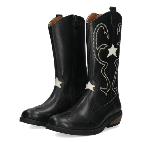 Cowboy Boots Braqeez Coco Cowboy - Zwart