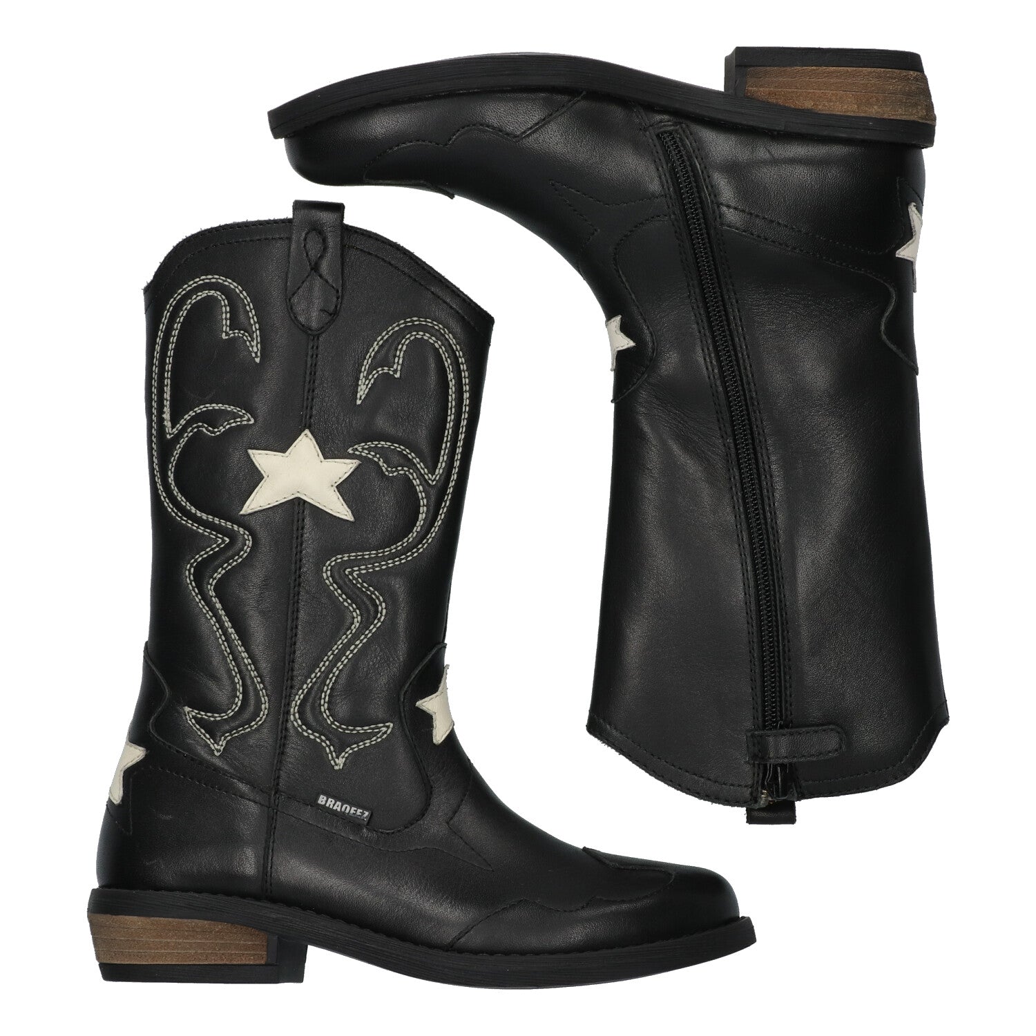 Cowboy Boots Braqeez Coco Cowboy - Zwart