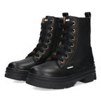 Veterboots Braqeez Giselle Grip - Zwart