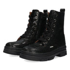 Veterboots Braqeez Giselle Grip - Zwart