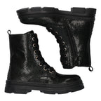 Veterboots Braqeez Giselle Grip - Zwart