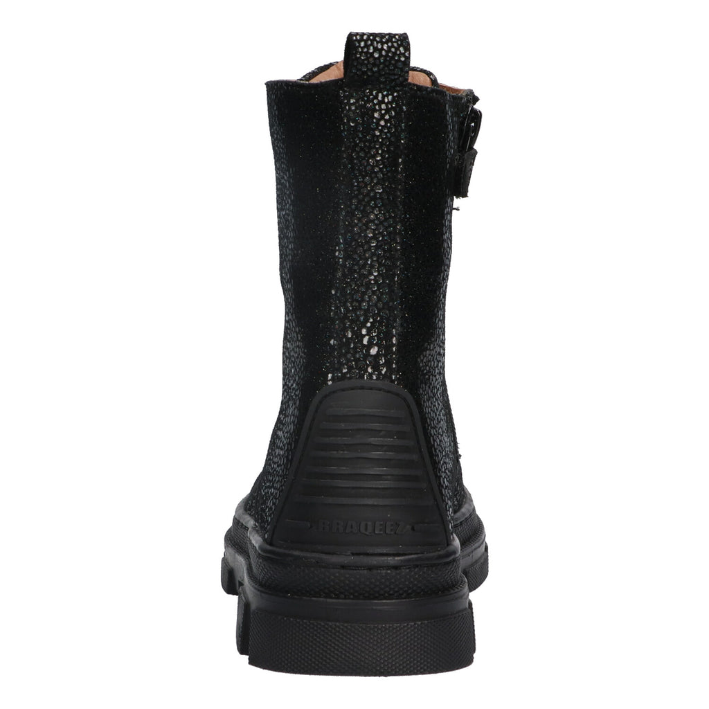 Veterboots Braqeez Giselle Grip - Zwart