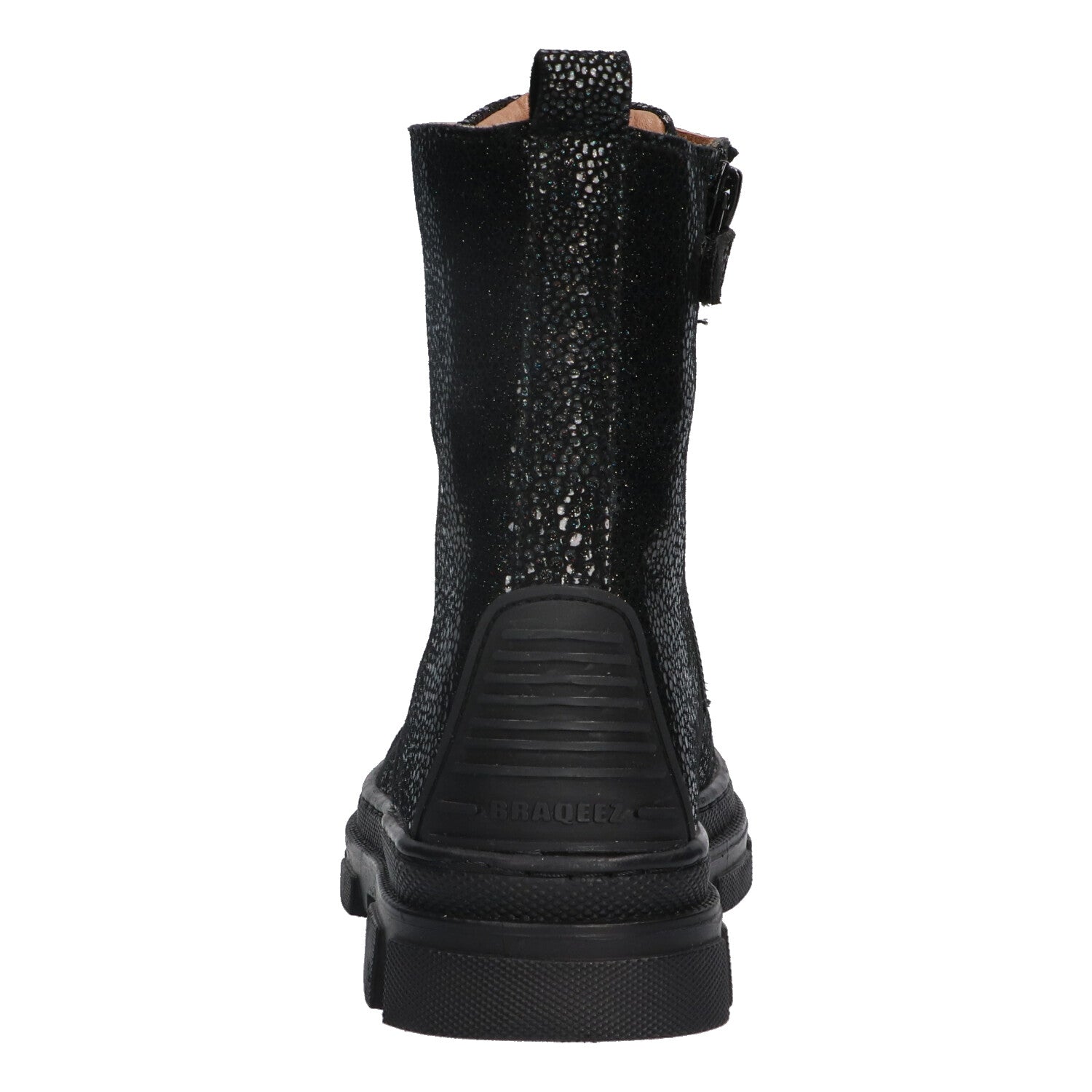 Veterboots Braqeez Giselle Grip - Zwart