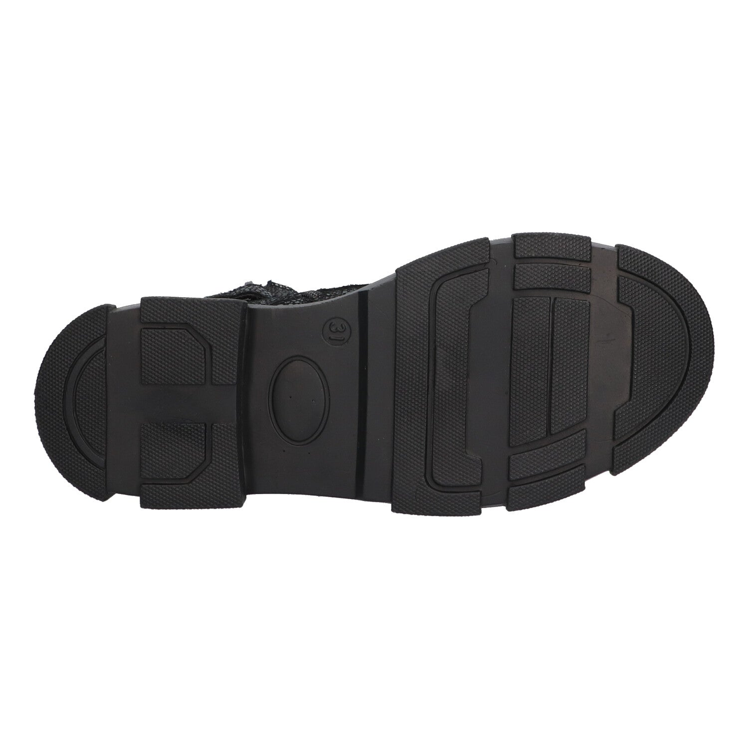 Veterboots Braqeez Giselle Grip - Zwart