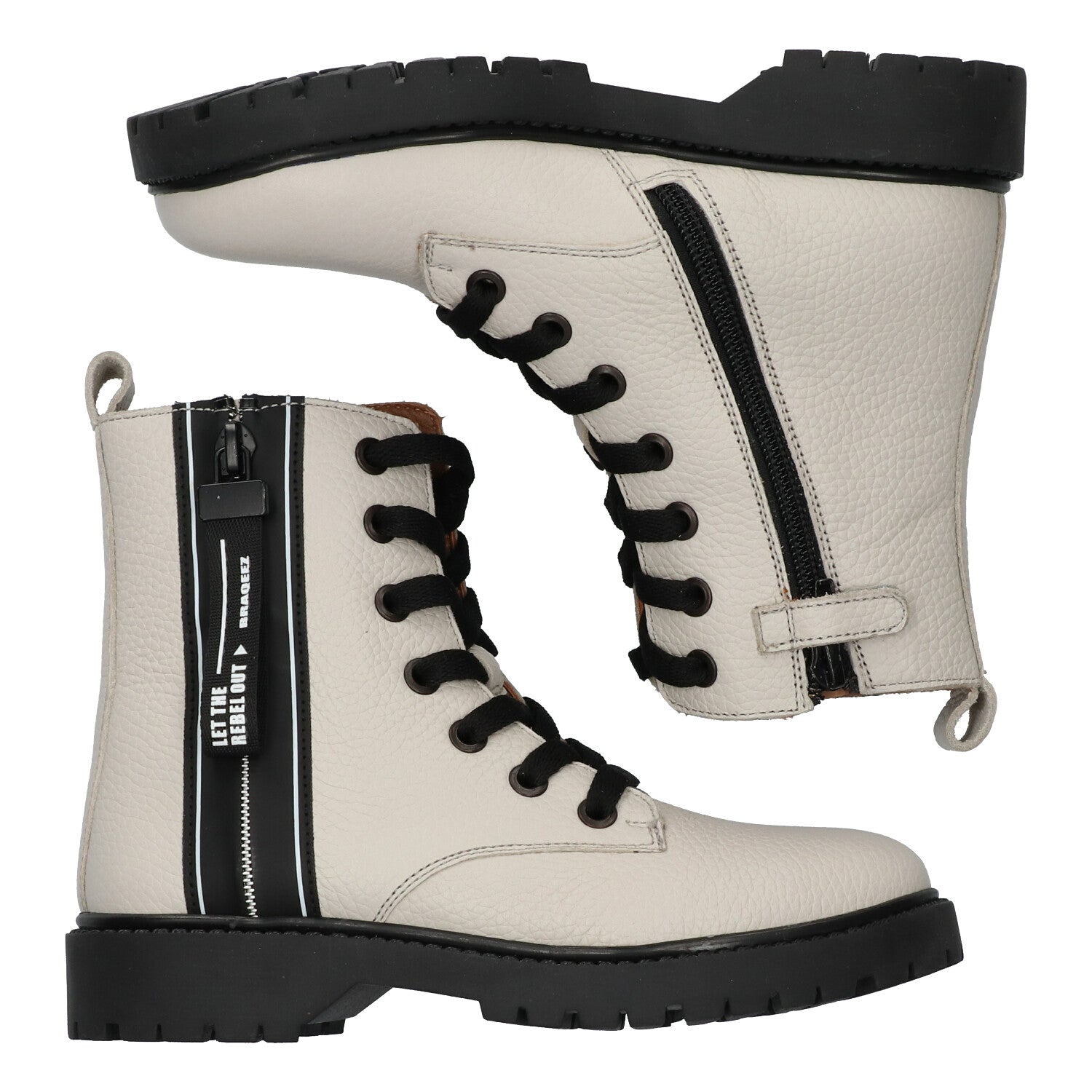 Biker Boots Braqeez Belle Boot - Beige