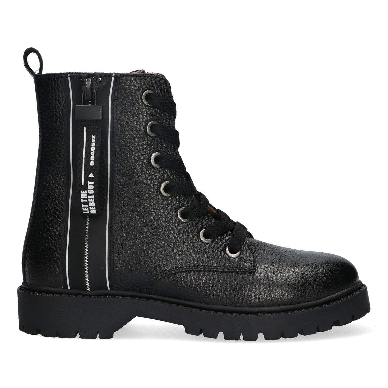 Biker Boots Braqeez Belle Boot - Zwart