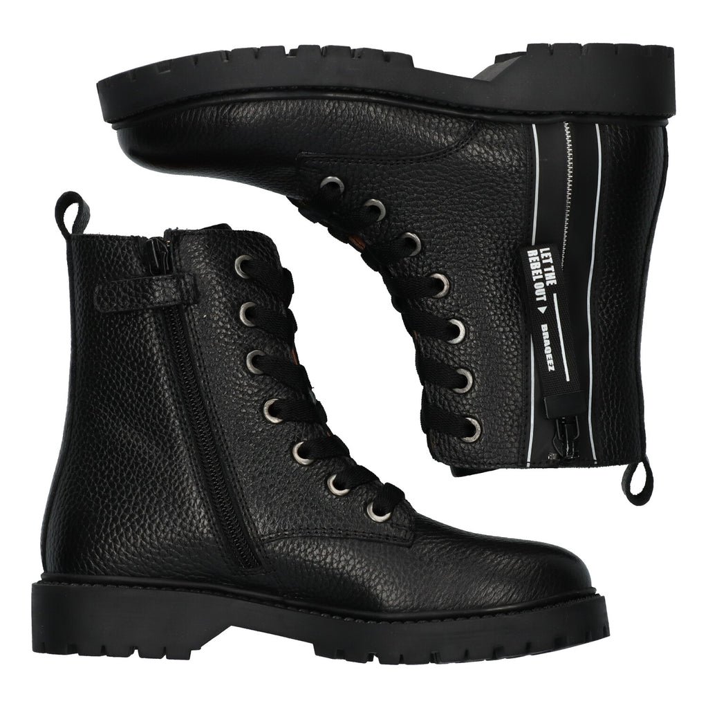 Biker Boots Braqeez Belle Boot - Zwart