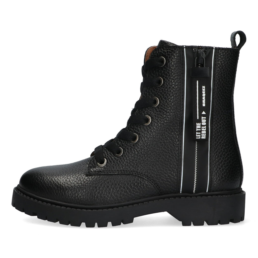 Biker Boots Braqeez Belle Boot - Zwart