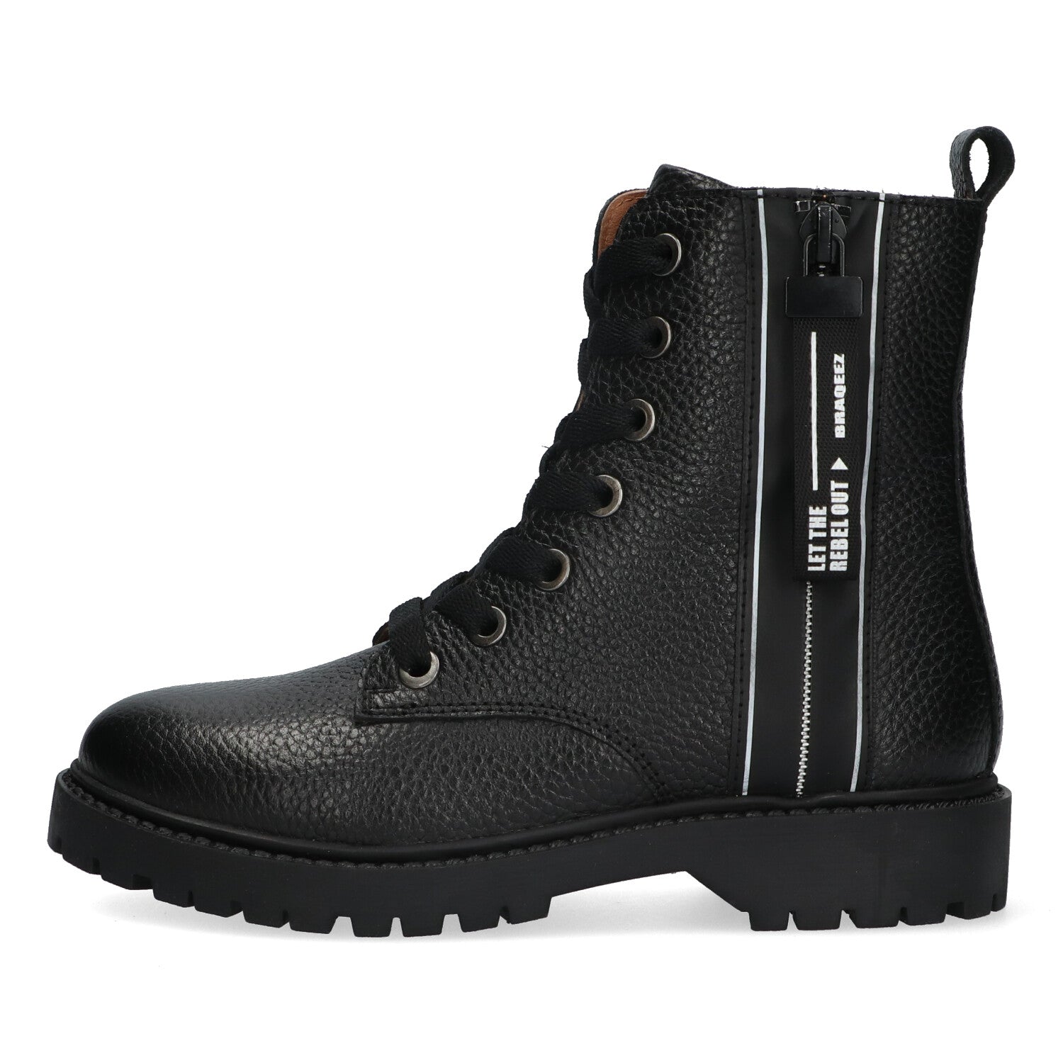 Biker Boots Braqeez Belle Boot - Zwart