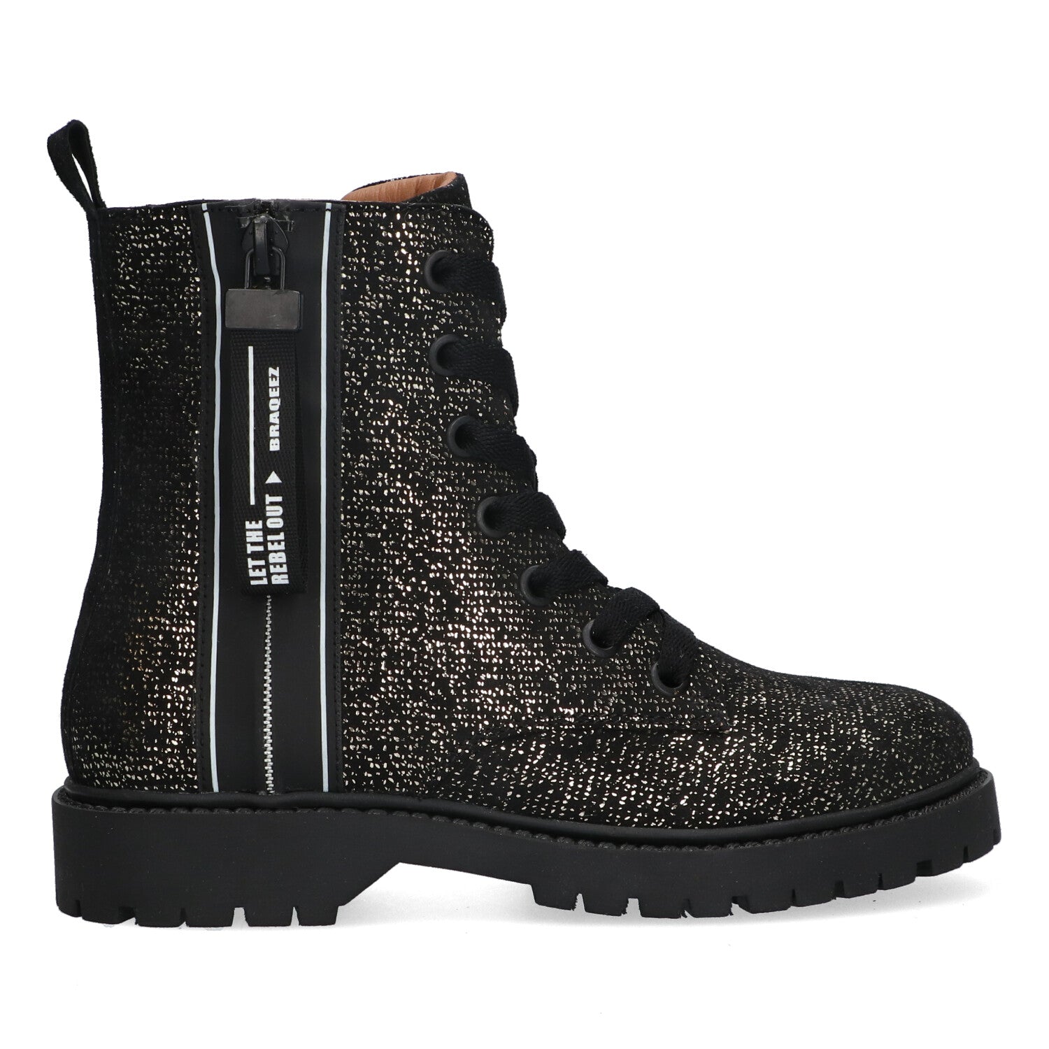 Biker Boots Braqeez Belle Boot - Zwart