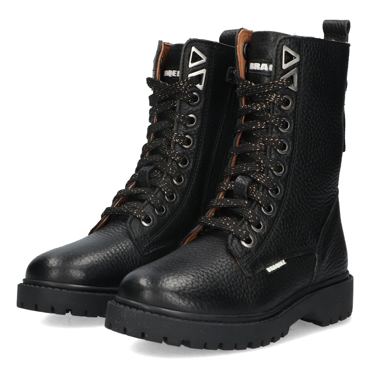 Biker Boots Braqeez Brinn Boot - Zwart