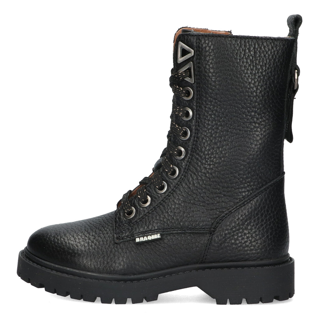Biker Boots Braqeez Brinn Boot - Zwart