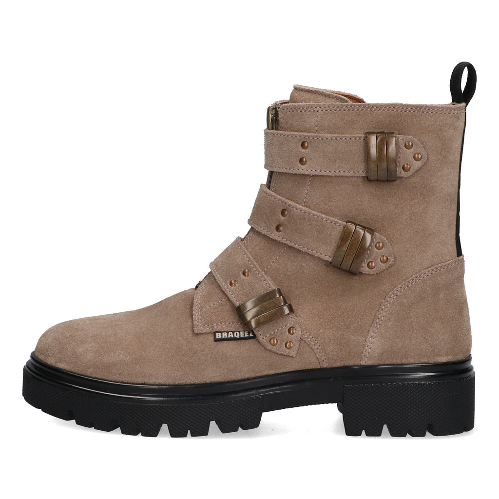 Biker Boots Braqeez Mayke Moxie - Taupe