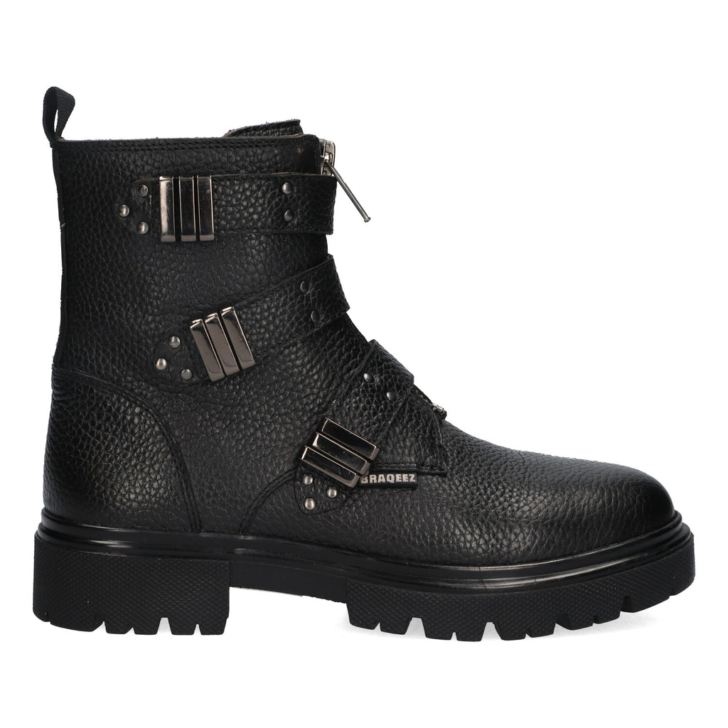 Biker Boots Braqeez Mayke Moxie - Zwart