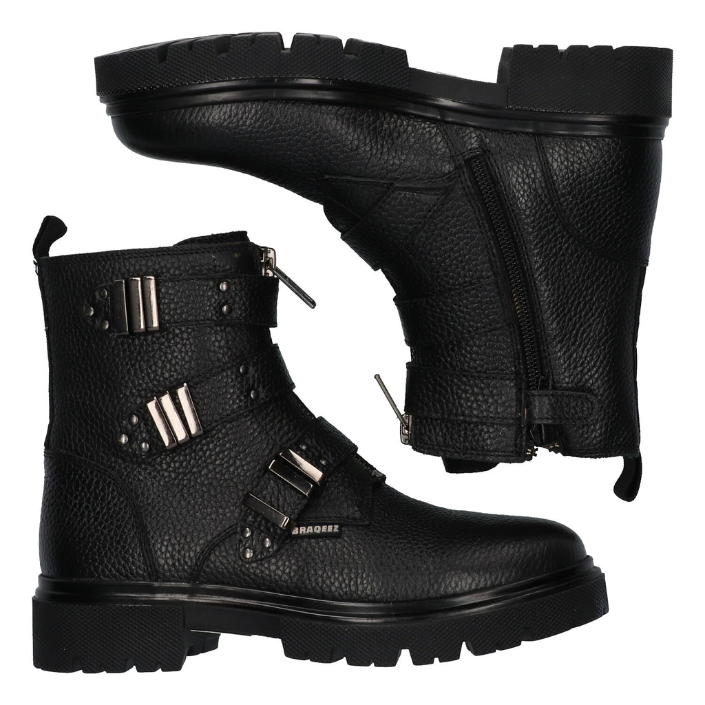 Biker Boots Braqeez Mayke Moxie - Zwart
