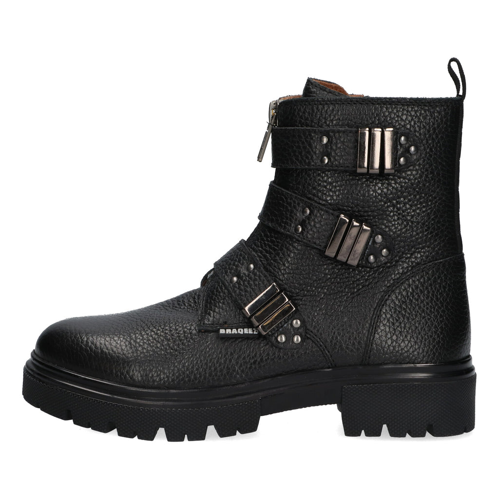 Biker Boots Braqeez Mayke Moxie - Zwart