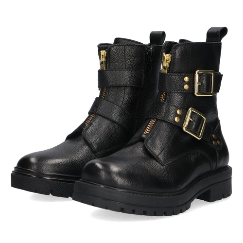 Biker Boots Braqeez Mila Moxie - Zwart