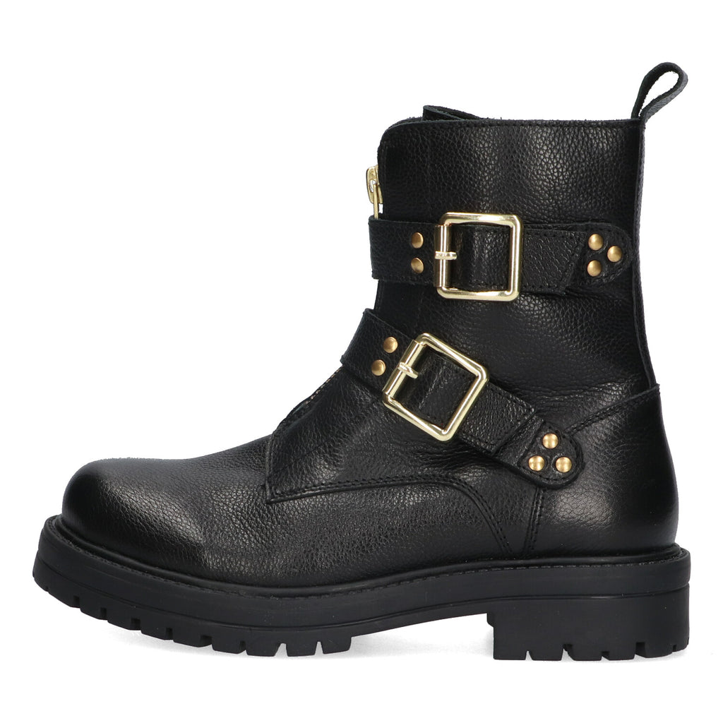 Biker Boots Braqeez Mila Moxie - Zwart