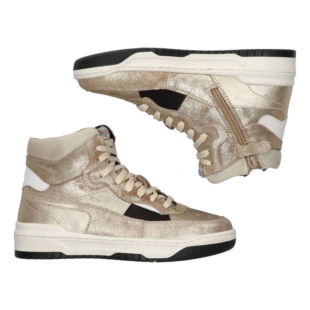 Hoge Sneakers Braqeez Rolan Rebel - Goud