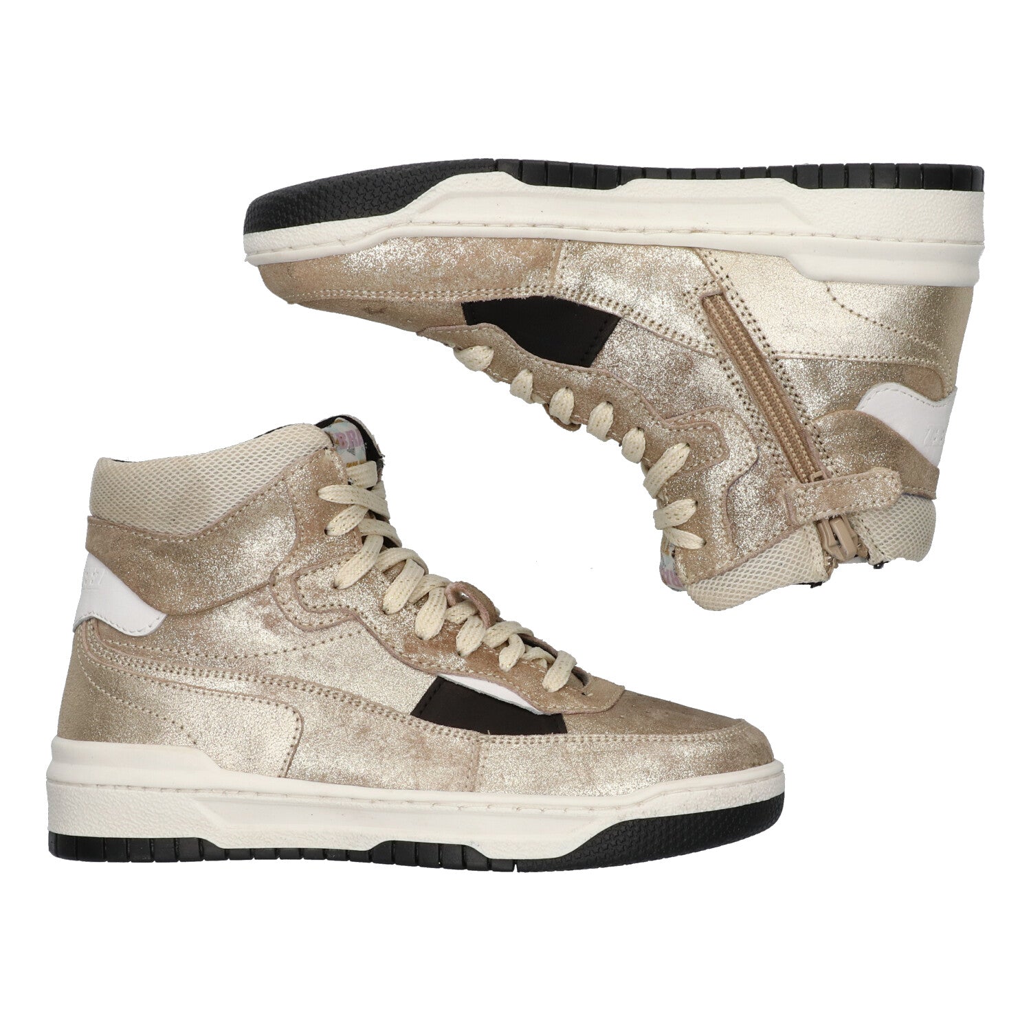 Hoge Sneakers Braqeez Rolan Rebel - Goud