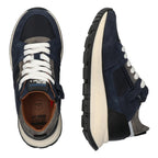 Lage Sneakers Braqeez Finn Flash - Blauw Grijs Zwart