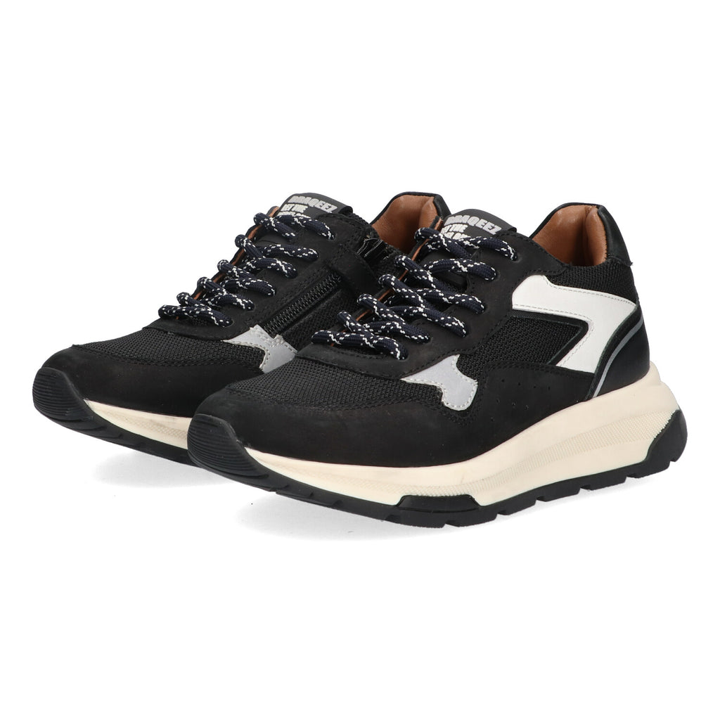 Lage Sneakers Braqeez Filip Flash - Zwart Grijs