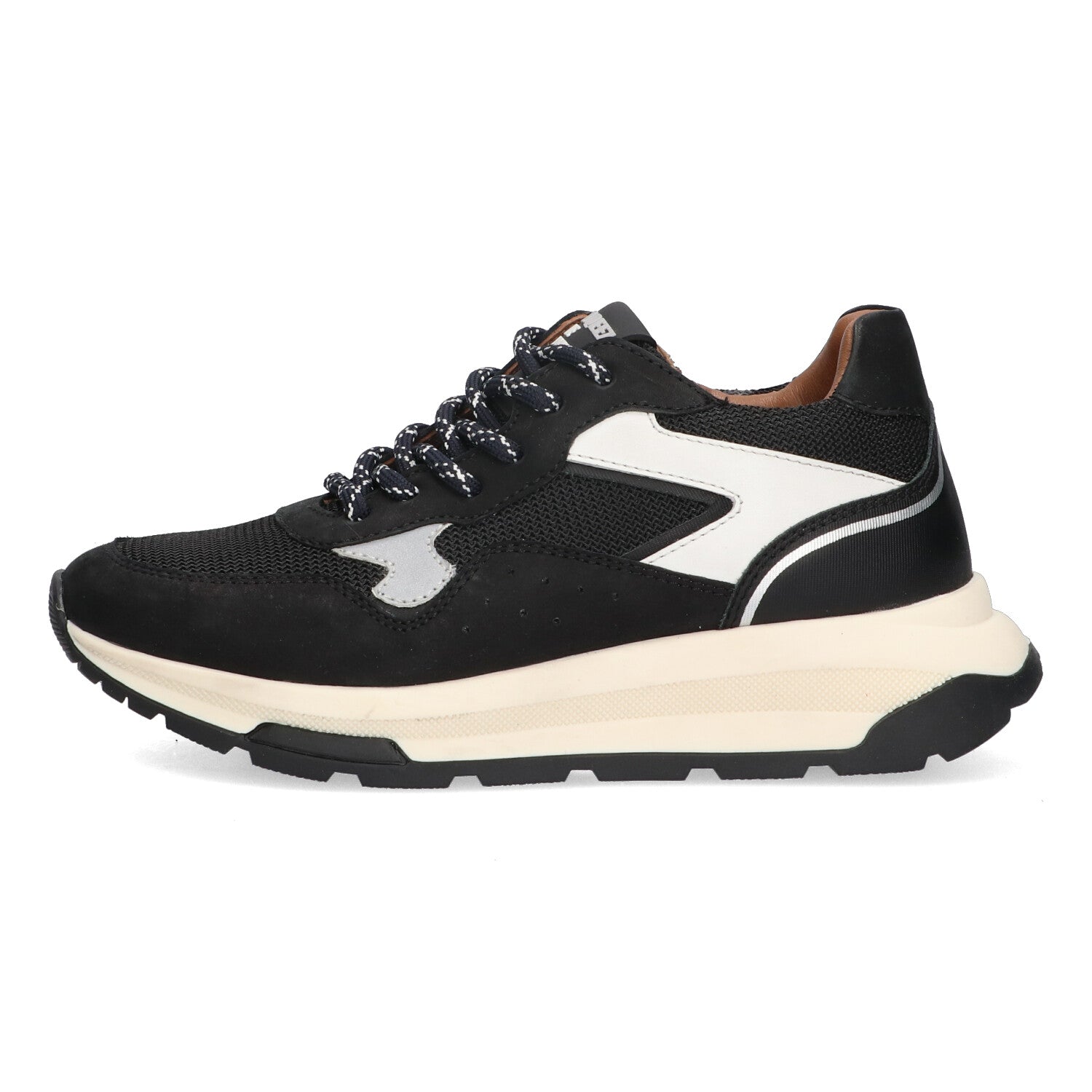 Lage Sneakers Braqeez Filip Flash - Zwart Grijs