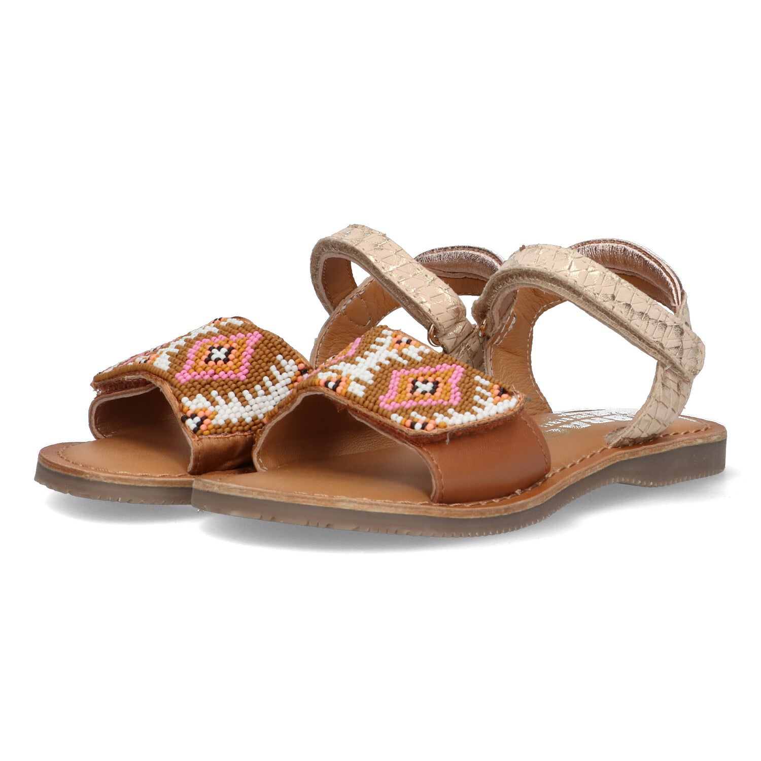 Platte sandalen Braqeez Cally Call - Roze
