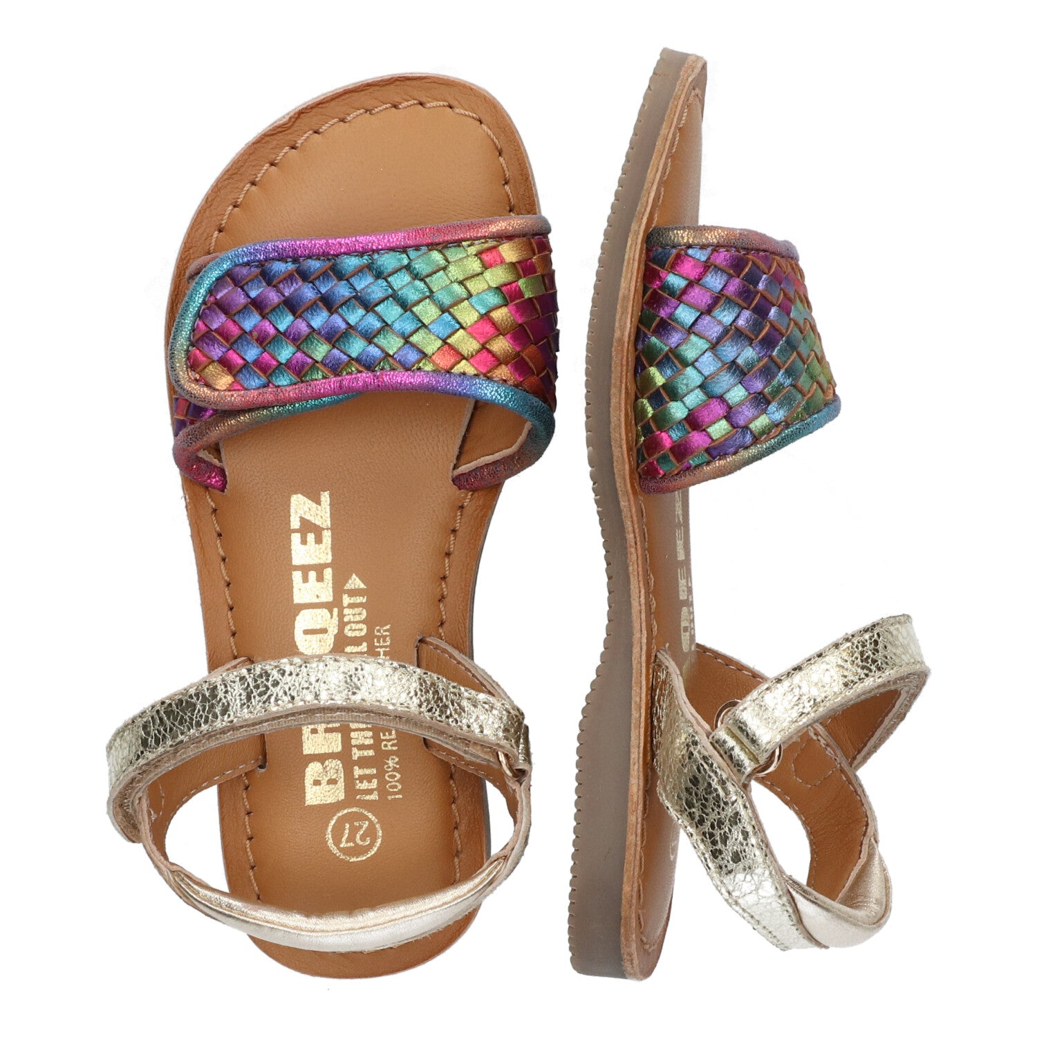 Platte sandalen Braqeez Cally Call - Multicolor