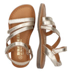 Platte sandalen Braqeez Cassy Call - Goud