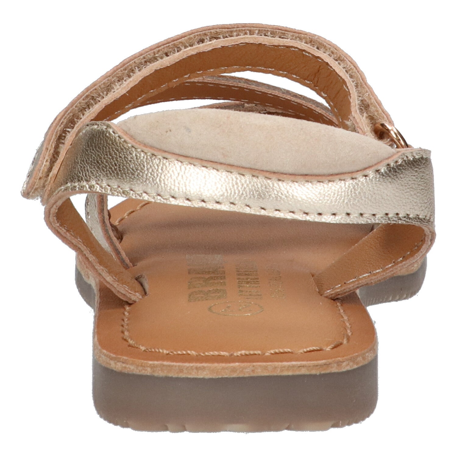 Platte sandalen Braqeez Cassy Call - Goud