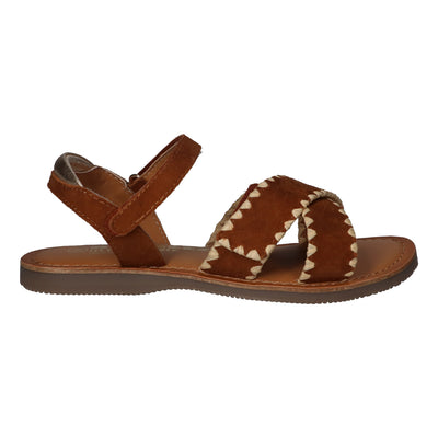 Platte sandalen Braqeez Celsey Call - Cognac