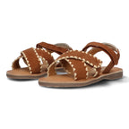 Platte sandalen Braqeez Celsey Call - Cognac