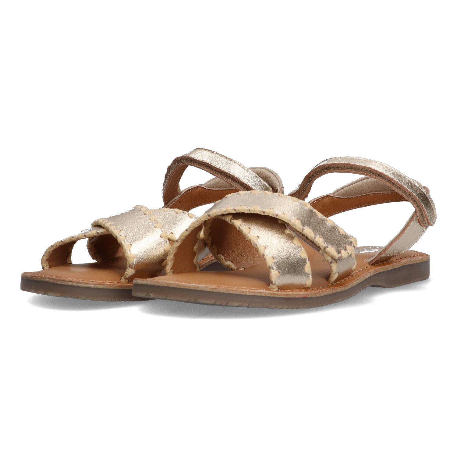 Platte sandalen Braqeez Celsey Call - Goud