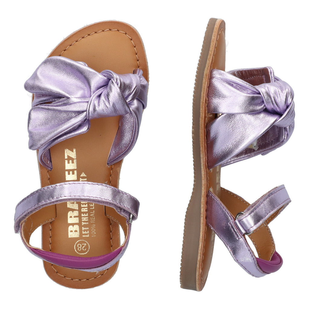 Platte sandalen Braqeez Sam Sun - Paars