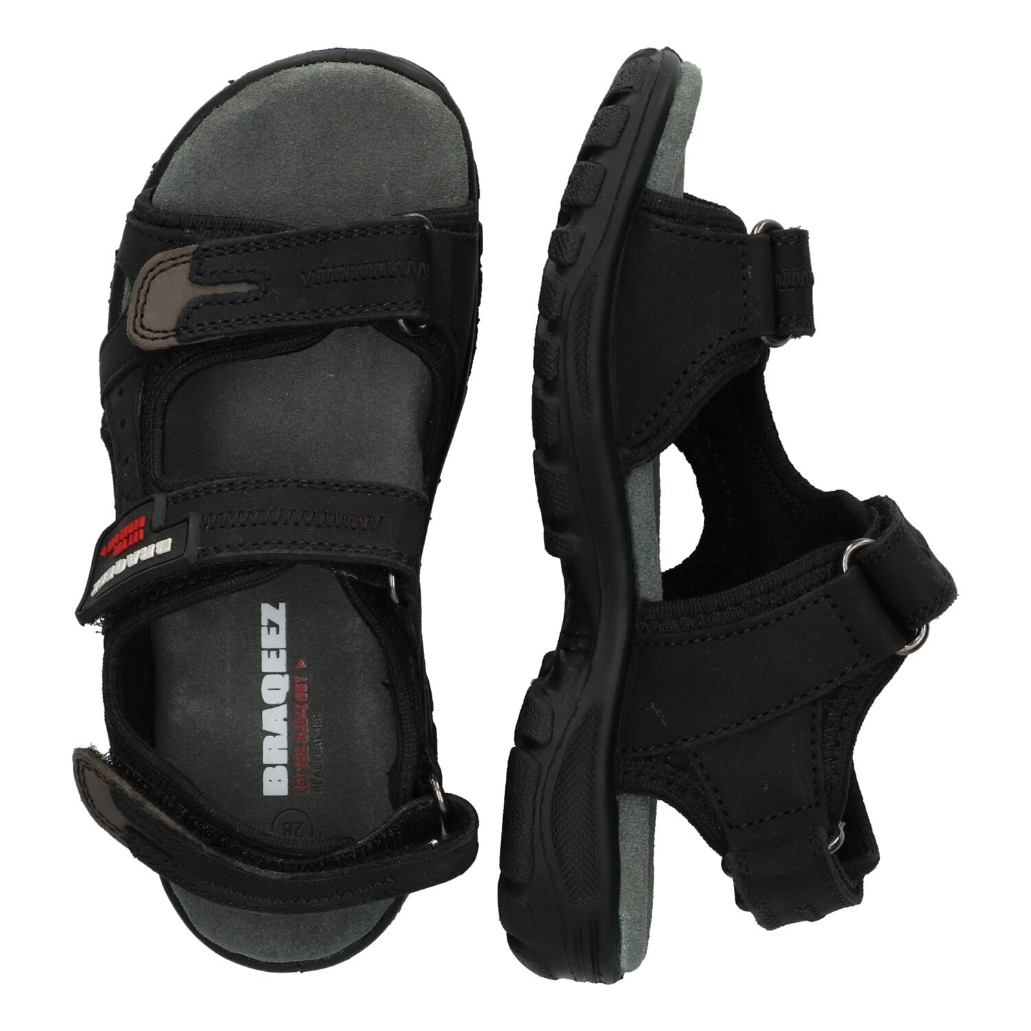 Sportsandalen Braqeez Tom Trail - Zwart