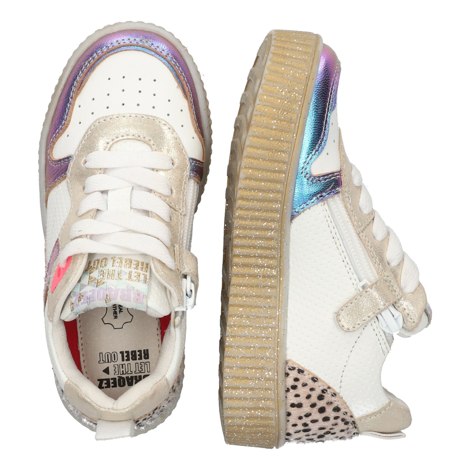 Lage Sneakers Braqeez Peggy Paris - Multicolor