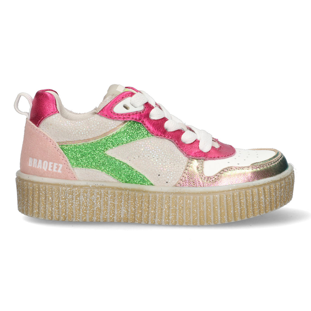 Lage Sneakers Braqeez Peggy Paris - Roze