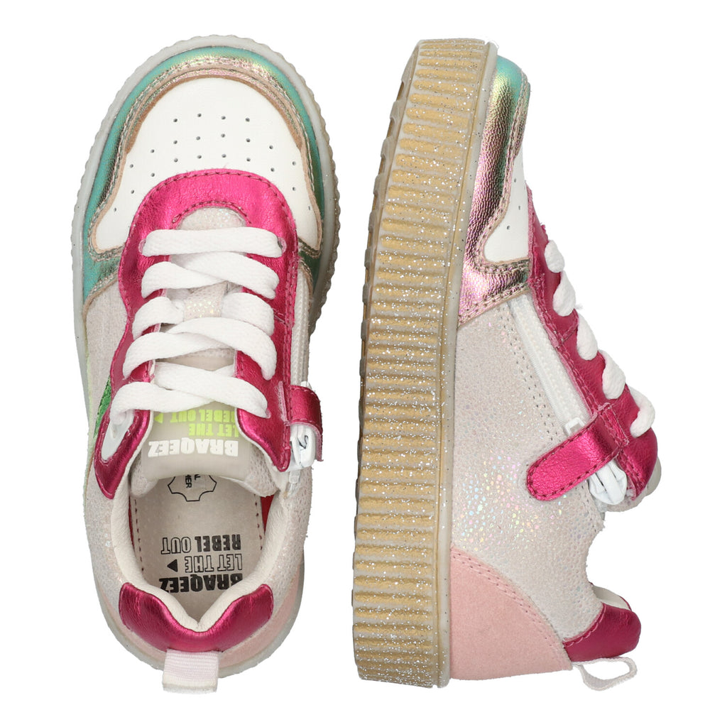 Lage Sneakers Braqeez Peggy Paris - Roze