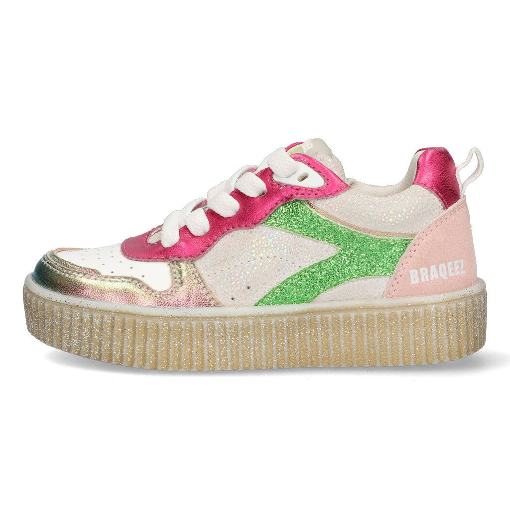 Lage Sneakers Braqeez Peggy Paris - Roze